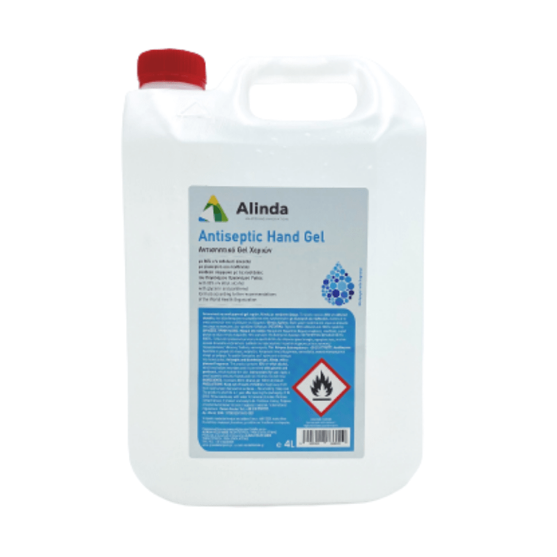 SPARK-ANTISEPTIC-HAND-GEL-4L-1390ΕΥΡΩ Αλκοολούχο Αντισηπτικό Gel Alinda 80% 4L - Image 1