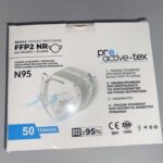 Μάσκα Proactive-tex FFP2 N95 Λευκή (50 τεμαχίων)