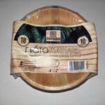 Πιάτα Στρογγυλά Φύλλα Φοίνικα Ø18cm.