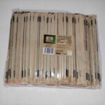 Χάρτινα Kαλαμάκια Ίσια Kraft 0,42mm x 190mm (500 τεμάχια)