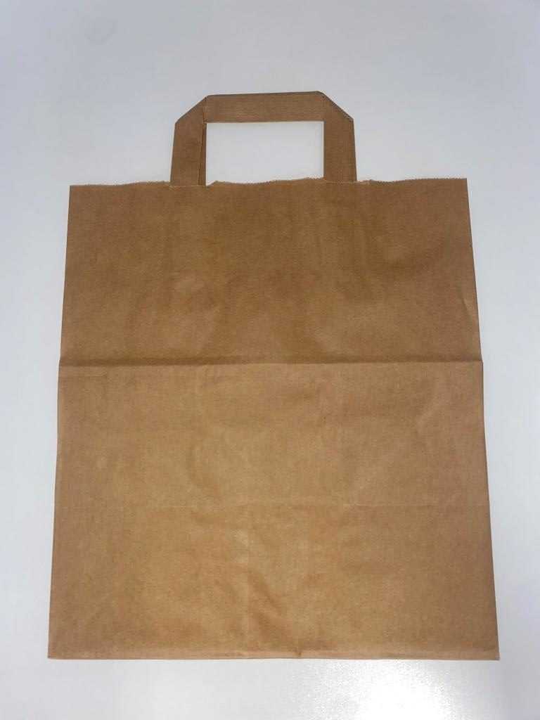 ΧΑΡΤΙΝΗ-ΣΑΚΟΥΛΑ-2-1-rotated Τσάντα Χάρτινη Kraft Take Away Με Ενισχυμένο Έσω Χεράκι - Image 1